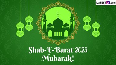Shab-e-Barat Mubarak 2023 Images & Messages: Share These Wishes, HD Wallpapers, Quotes on 'Night of Forgiveness'