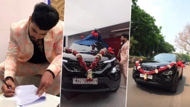Shiv Thakare Buys a Swanky New Car Post His Stint on Bigg Boss 16 (Watch Video)