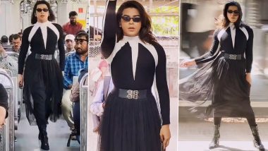 Man Smashes Gender Stereotypes, Does Catwalk Wearing Skirt Inside Mumbai Local Train, Video Goes Viral