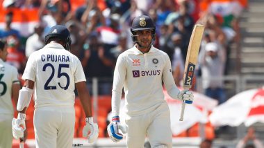 Shubman Gill Scores Fifth Test Fifty During Day 3 of IND vs AUS 4th Test 2023