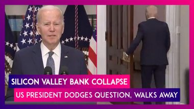 Silicon Valley Bank Collapse US President Joe Biden Dodges Question After Assuring Action