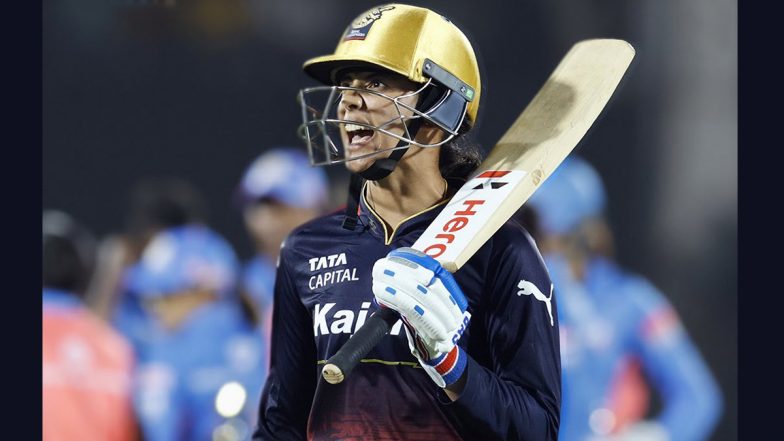 Royal Challengers Bangalore vs UP Warriorz, WPL 2023 Free Live Streaming Online: Watch TV Telecast of RCB-W vs UP-W Women’s Premier League T20 Cricket Match 13 on Sports18 and JioCinema Online