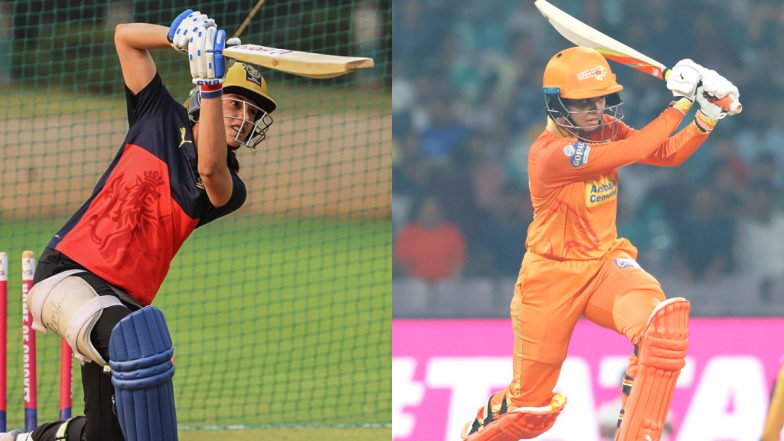 Gujarat Giants vs Royal Challengers Bangalore, WPL 2023 Free Live Streaming Online: Watch TV Telecast of GG-W vs RCB-W Women’s Premier League T20 Cricket Match 6 on Sports18 and JioCinema Online