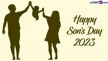 Happy Son's Day 2023 Wishes and HD Wallpapers: WhatsApp Messages, Images, Quotes and Greetings To Share on This Special Day