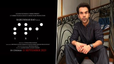 Sri: Rajkummar Rao’s Film on Industrialist Srikanth Bolla To Arrive in Theatres on September 15 (Watch Video)