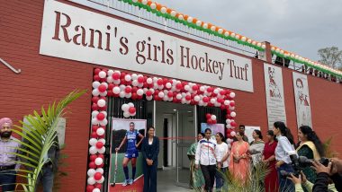 Rani Rampal Becomes First Woman in Hockey to Have Stadium Named After Her After Ground in Rae Bareli Renamed to 'Rani's Girls Hockey Turf'