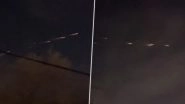 California: Video of Mysterious Streaks of Light Seen in the Sky Over Sacramento Area Goes Viral, Astronomer Jonathan McDowell Says 'Burning Space Debris'