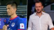 Kerala Blasters File Protest to AIFF Against Sunil Chhetri&rsquo;s Controversial Free Kick Goal, Want Replay of ISL Knockout Match Against Bengaluru FC; Also Seek Ban on Referee Crystal John