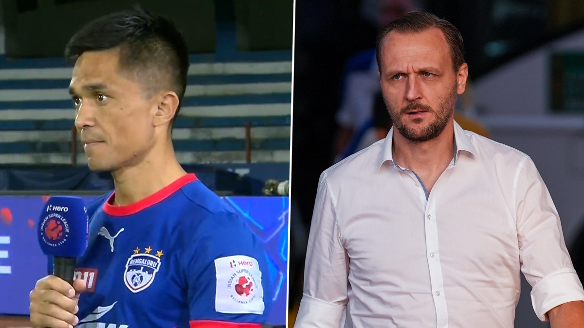 Kerala Blasters abandona o relvado após golo de Sunil Chhetri e Bengaluru  avança para as meias-finais