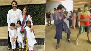 Sunny Leone and Daniel Weber Drop Pics and Videos From Their Fun-Filled Holi Celebrations With Family and Friends