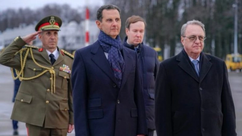 Syrian President Assad Arrives in Moscow, Set to Meet Putin
