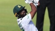 South Africa vs West Indies 2nd Test Day 3: Temba Bavuma&rsquo;s Crucial Knock Helps SA Gain Big Lead Against WI