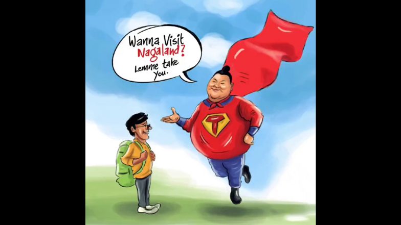 'Who Wants To Fly With Me?': Nagaland Minister Temjen Imna Along Dons Superhero Avatar for a Mission; Here's Why