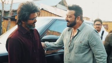 Leo: Sanjay Dutt Joins Thalapathy Vijay in Kashmir for the Shoot of Lokesh Kanagaraj’s Film (Watch Video)