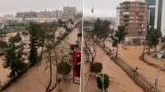 Floods in Turkey: Torrential Rains Cause Flash Floods in Turkiye's Two Earthquake-Stricken Areas, Death Toll Rises to 16 (See Pics and Videos)