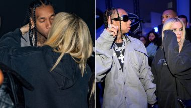 Rapper Tyga Gifts Girlfriend Avril Lavigne Custom-Made Diamond Chain Worth $80K!