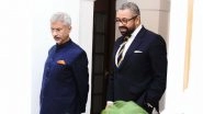 G20: UK Foreign Secretary James Cleverly Raises BBC Tax Surveys Issue During Meeting with EAM S Jaishankar