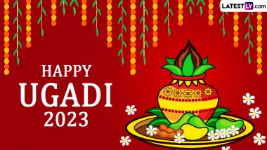 Ugadi 2023 Images & Telugu New Year Wishes: WhatsApp Messages, Greetings, SMS, Wallpapers and SMS for the Hindu New Year's Day Celebrations