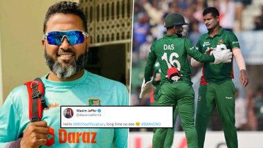 Wasim Jaffer Teases Michael Vaughan After England Suffer 3–0 Whitewash in T20I Series Against Bangladesh