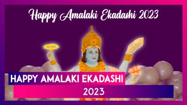 Happy Amalaki Ekadashi 2023 Greetings, Wishes and Lord Vishnu Wallpapers for The Hindu Festival