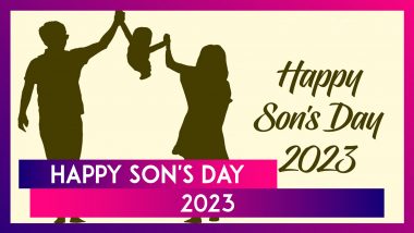 Happy Son's Day 2023 Wishes, Quotes, Greetings, Messages, Images & Wallpapers To Celebrate the Day