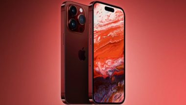 iPhone 15 Pro Max Design Leak: Apple’s Upcoming Smartphone May Feature Thinnest Screen Bezels to Date