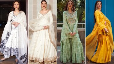 Holi 2023: 5 Traditional Outfits from Aditi Rao Hydari's Wardrobe That You Can Wear For Holika Dahan!