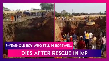 Madhya Pradesh: 7-Year-Old Boy Who Fell In A Borewell In Vidisha District, Dies After Rescue