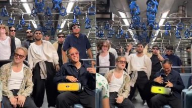 Norwegian Dance Group ‘Quick Style' Performs to 'Leke Pehla Pehla Pyaar' Song in Mumbai Local Train, Video Goes Viral