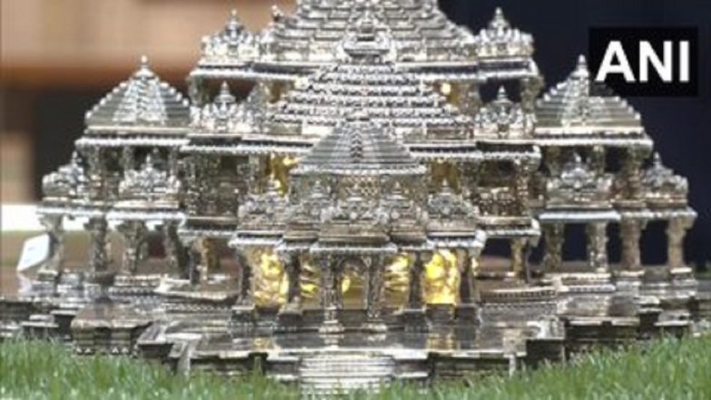 Surat Jeweller Makes Silver-Made Replicas of 'Ram Mandir', Check Prices, Pics and Video Here