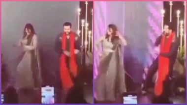Rohit Sharma Dances With Wife Ritika Sajdeh at Brother-in-Law Kunal Sajdeh's Wedding Ceremony (Watch Video)