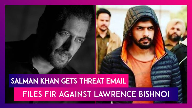 Salman Khan Gets Threat Email, Files FIR Against Lawrence Bishnoi ...