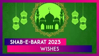 Shab-E-Barat 2023: Wishes, Greetings, Images, WhatsApp Status To Mark the Holy Night of Forgiveness