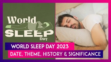 World Sleep Day 2023: Date, Theme, History & Significance Of The Day Dealing With Sleep Related Issues