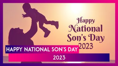 National Son's Day 2023 Greetings, Quotes, Messages and Images To Share on This Special Day