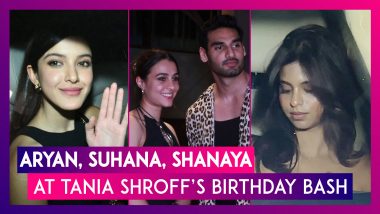 Aryan Khan, Suhana Khan, Khushi Kapoor, Shanaya Kapoor & Other Star Kids Attend Ahan Shetty’s Girlfriend Tania Shroff’s Birthday Bash