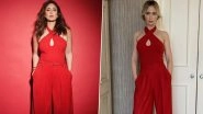Fashion Faceoff: Kareena Kapoor Khan or Emily Blunt, Who Nailed this Red Michael Kors Outfit Better?