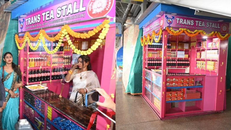 India's First 'Trans Tea Stall', Run by Transgenders, Set Up at Guwahati Railway Station, Minister Ashwini Vaishnaw Shares Pics