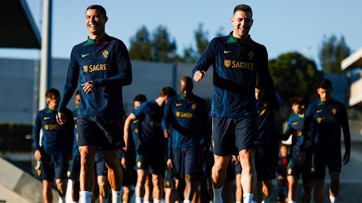 ‘Happy to Return’ Cristiano Ronaldo Joins Portugal National Football Team Ahead of UEFA Euro 2024 Qualifiers vs Liechtenstein (See Pics)