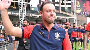 AB de Villiers Shares Heartfelt Note After RCB Hall of Fame Honour, Says 'So Many Special Memories Rushed Back'
