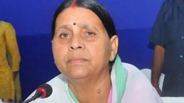 CBI Team Questions Rabri Devi at Her Patna Residence; RJD and BJP Trade Charges
