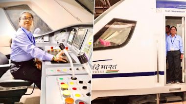 Nari Shakti on Track: Surekha Yadav Becomes First Woman Loco Pilot To Power India’s Semi-High Speed Train ‘Vande Bharat Express’