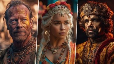 AI Artist Reimagines Game of Thrones Stars in Indian Costumes, Viral Pics Surfaces Online