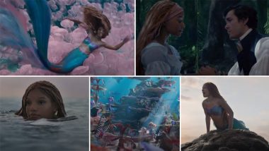 The Little Mermaid Trailer: Halle Bailey Stuns as Ariel in Disney's Upcoming Remake of the Animated Classic (Watch Video)