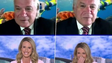 News Anchor Erupts Into Non-Stop Fits of Giggles at Interviewee’s Zoom Filter Fail, Video Goes Viral