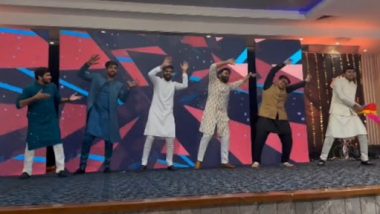 Unexpected! Men Dance to Hindi Theme Song of Shinchan at Wedding Ceremony, Leave Guests in Splits (Watch Video)