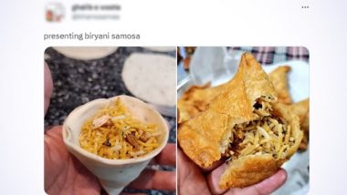 'Biryani Samosa' Is the Latest Weird Food Combination Nobody Asked for, Photos Go Viral!