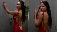 Sonam Bajwa Turns Up the Heat in a Sexy Red Backless Outfit in Her Latest Insta Pics!