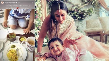 Kareena Kapoor Khan Shares Pic Of Son Jehangir Serving Her Sunday Breakfast Is too Cute!