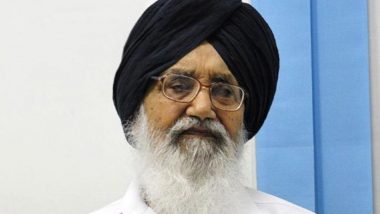 Parkash Singh Badal Hospitalised in Fortis Mohali With Uneasiness in Breathing